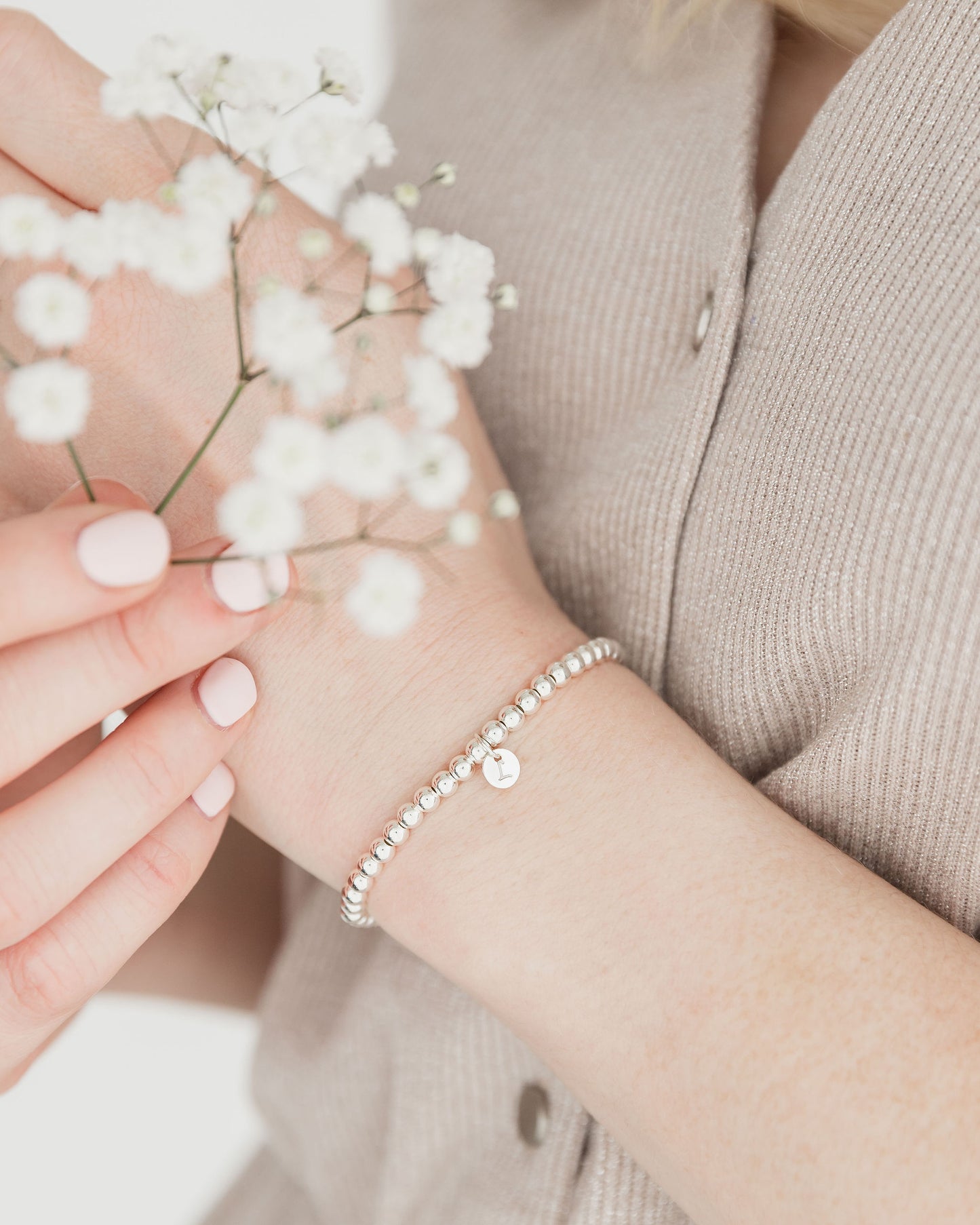 Gold Plated Initial Bracelet