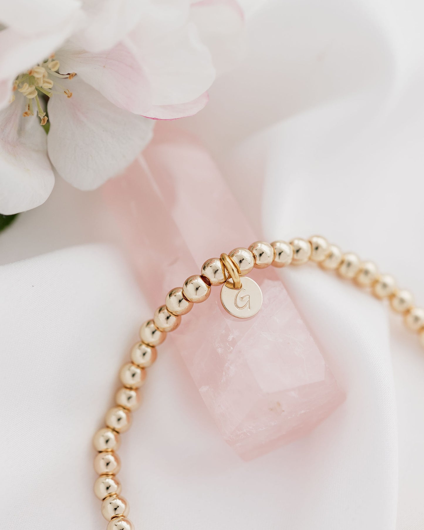 Gold Plated Initial Bracelet