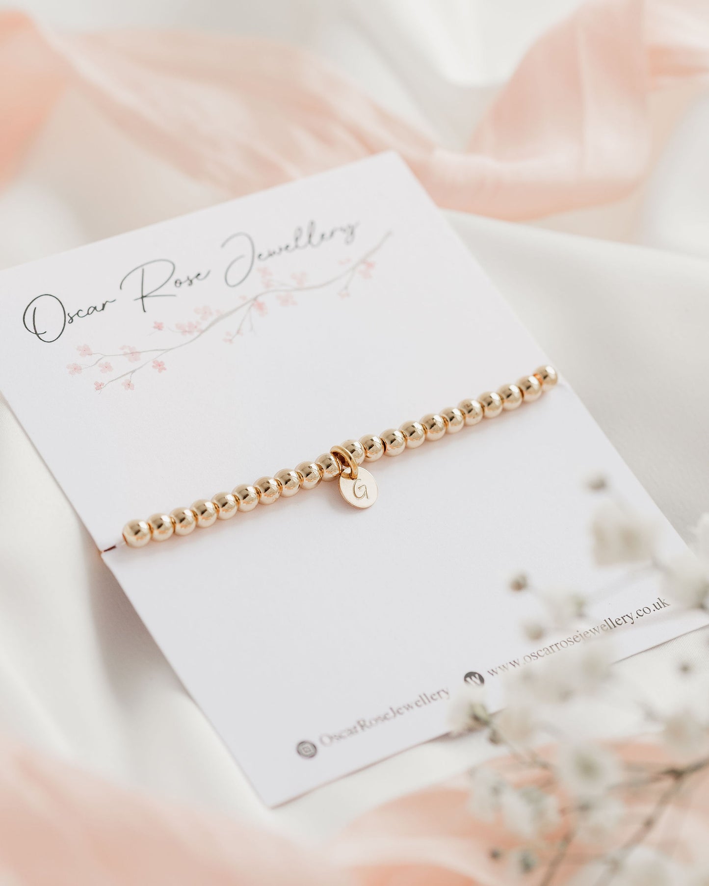 Gold Plated Initial Bracelet