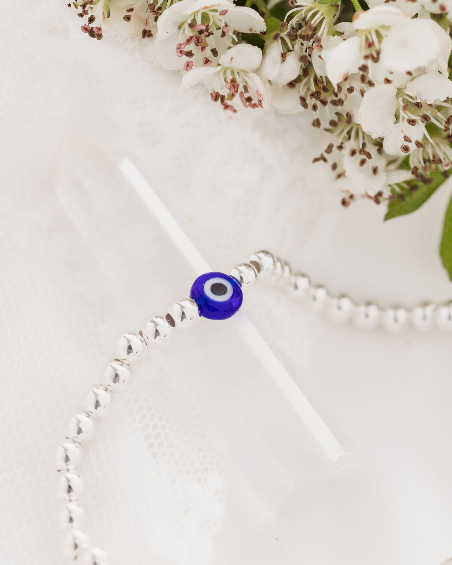 Evil Eye Silver Bracelet