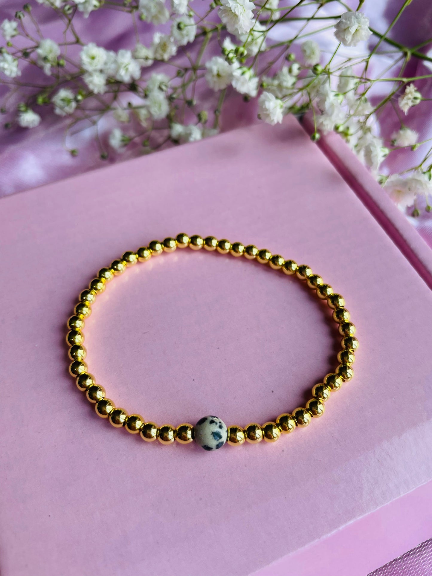 Dalmation Jasper Bracelet
