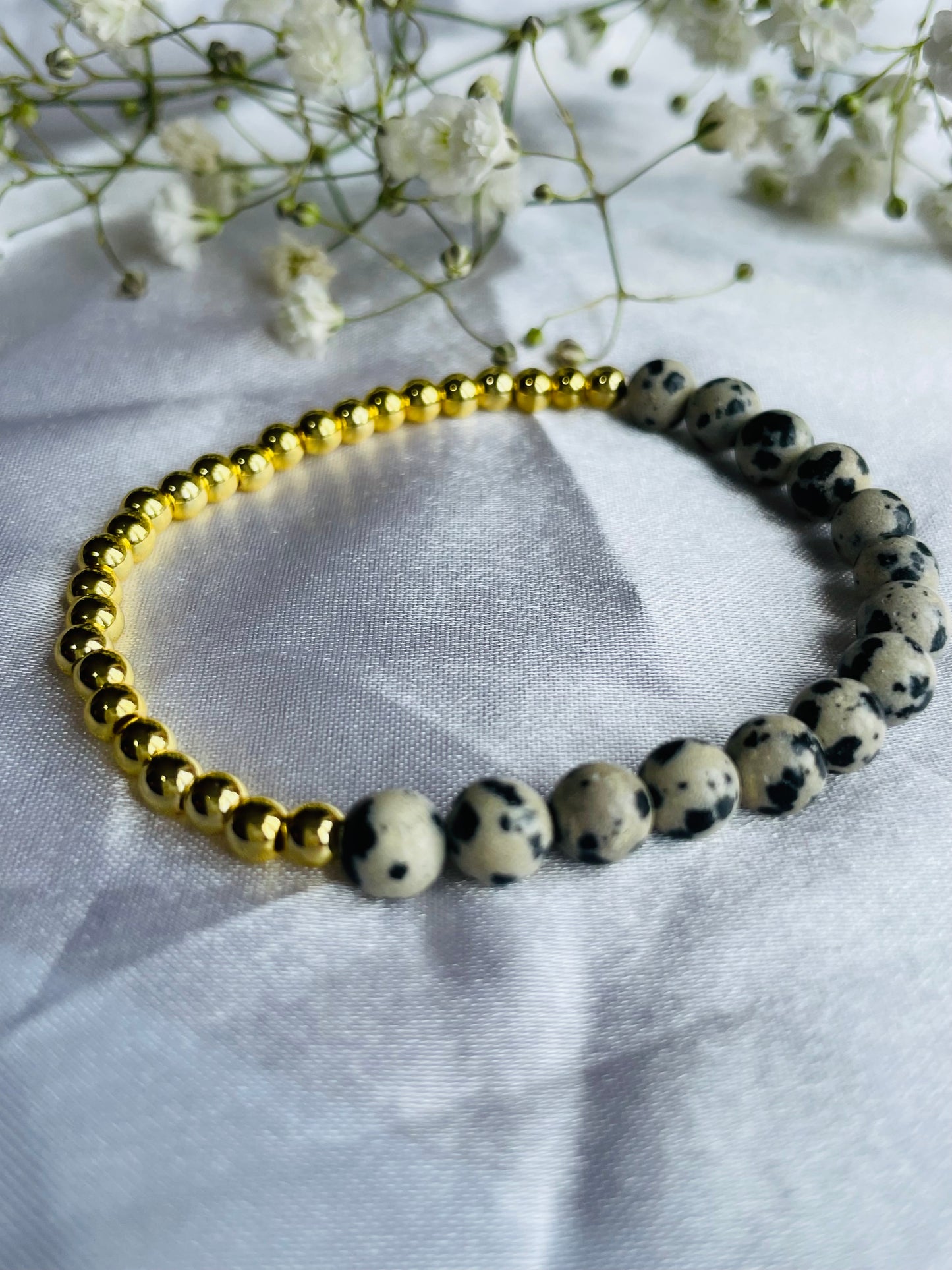 Dalmation Jasper Bracelet