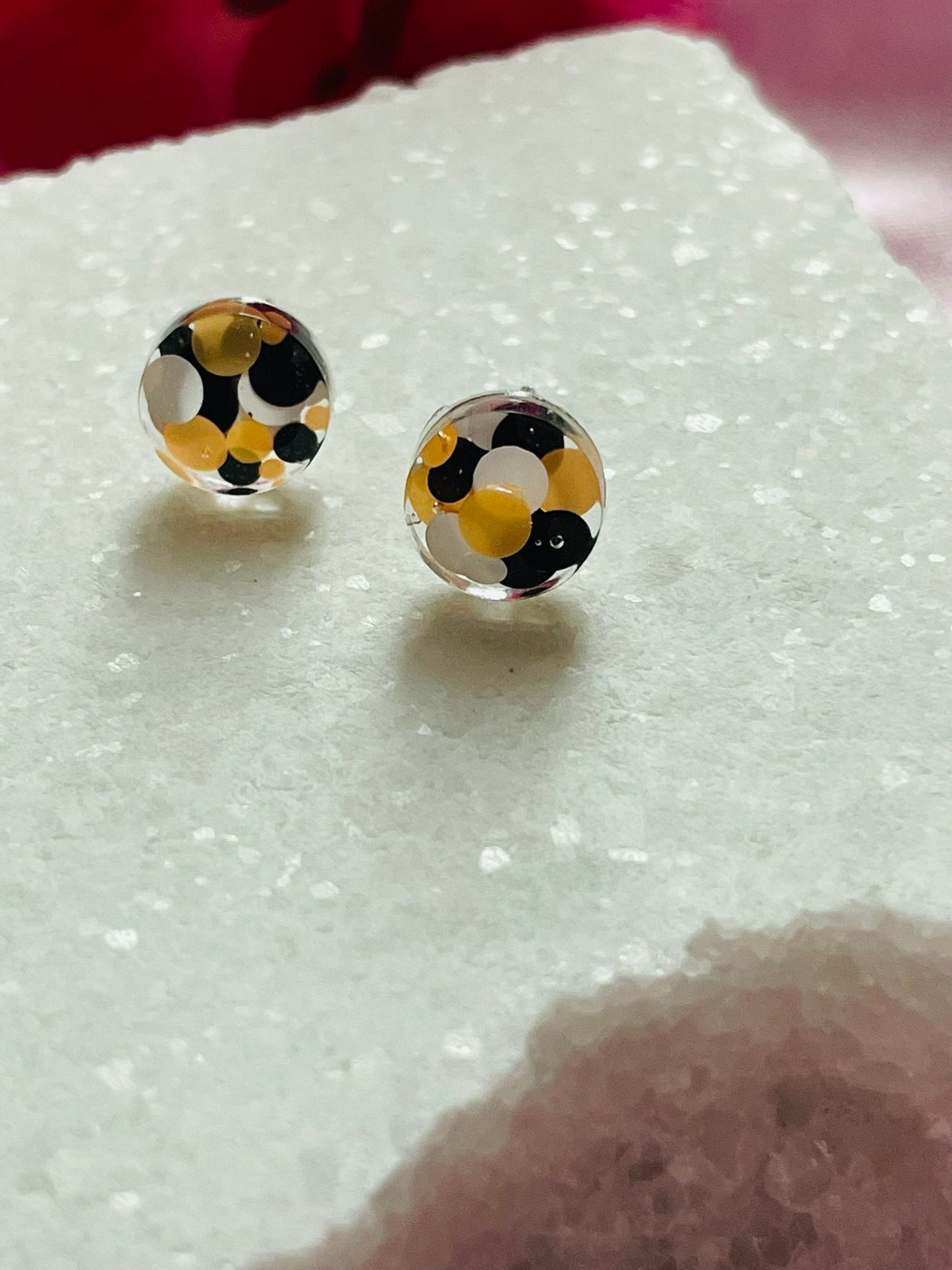 Halloween Resin Stud Earrings