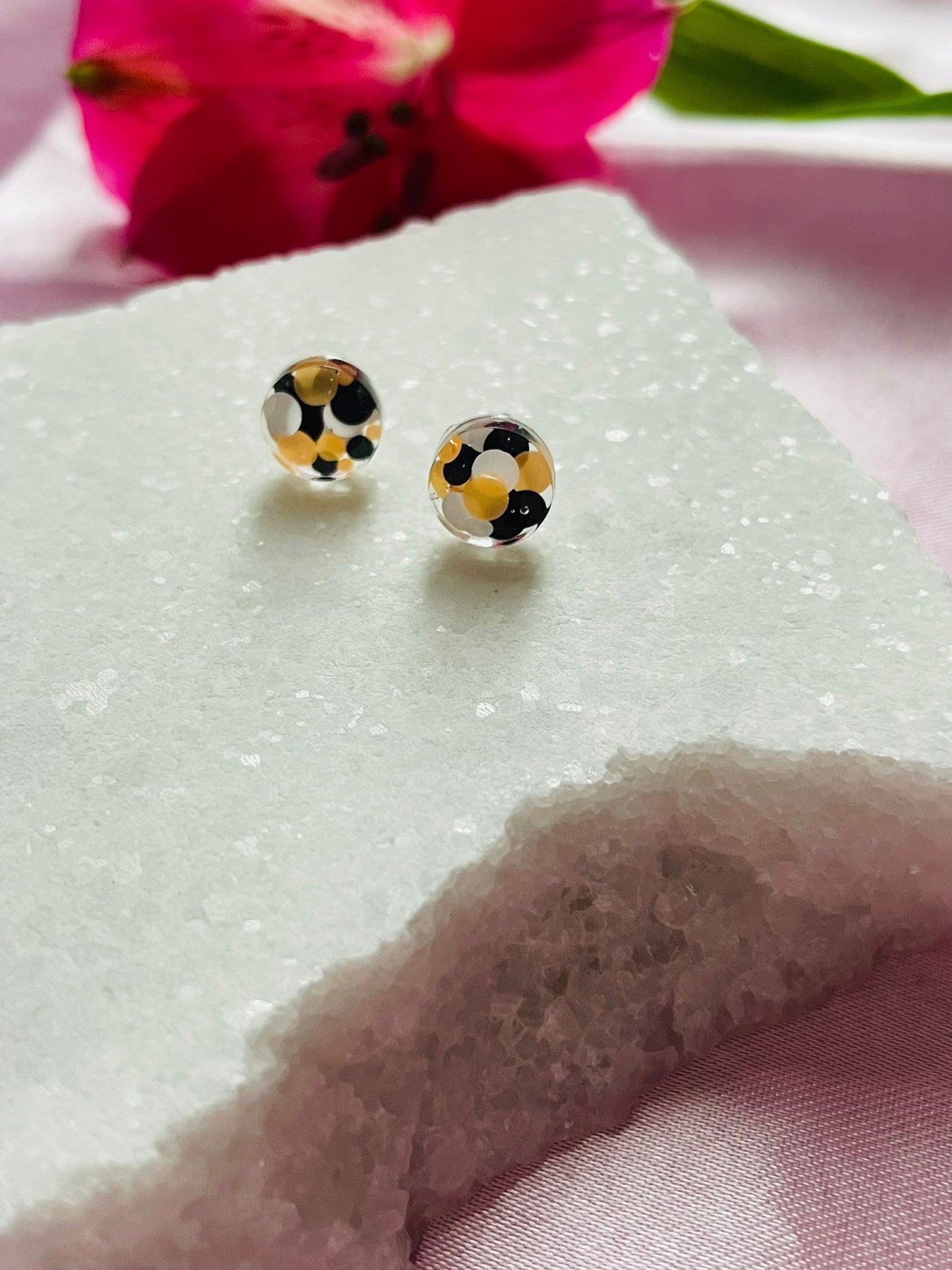 Halloween Resin Stud Earrings