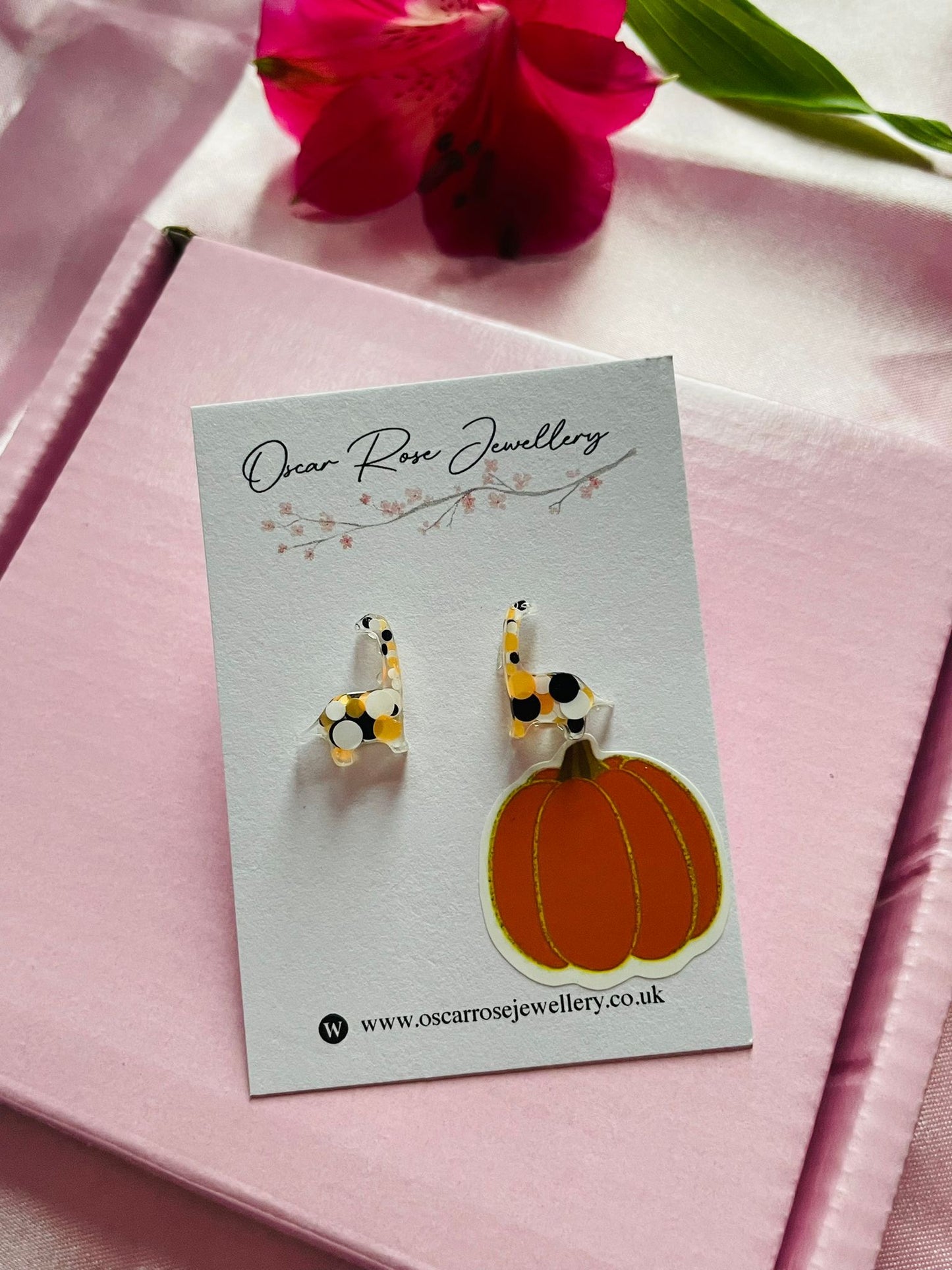 Dinosaur Resin Stud Earrings