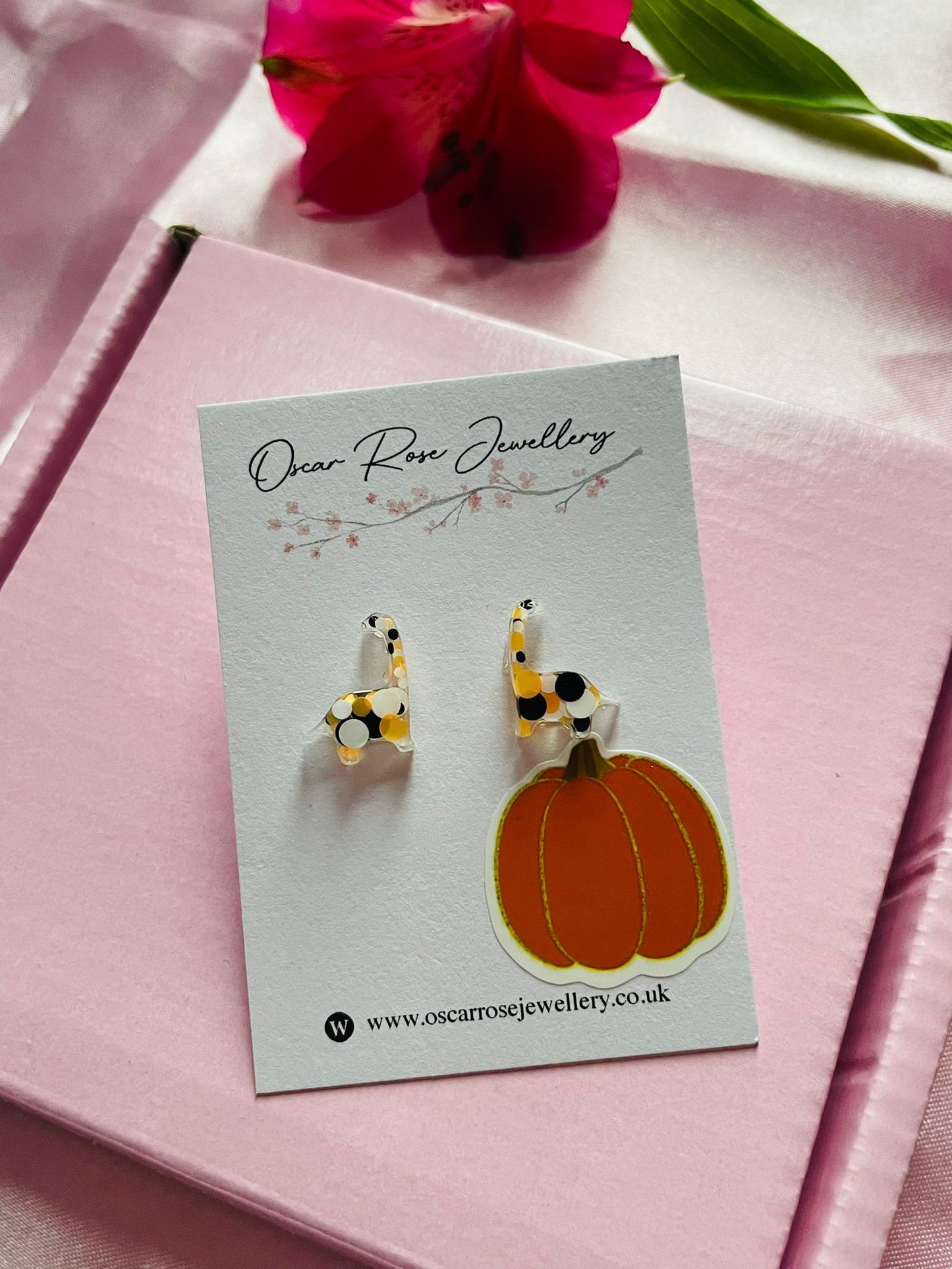 Halloween Resin Stud Earrings