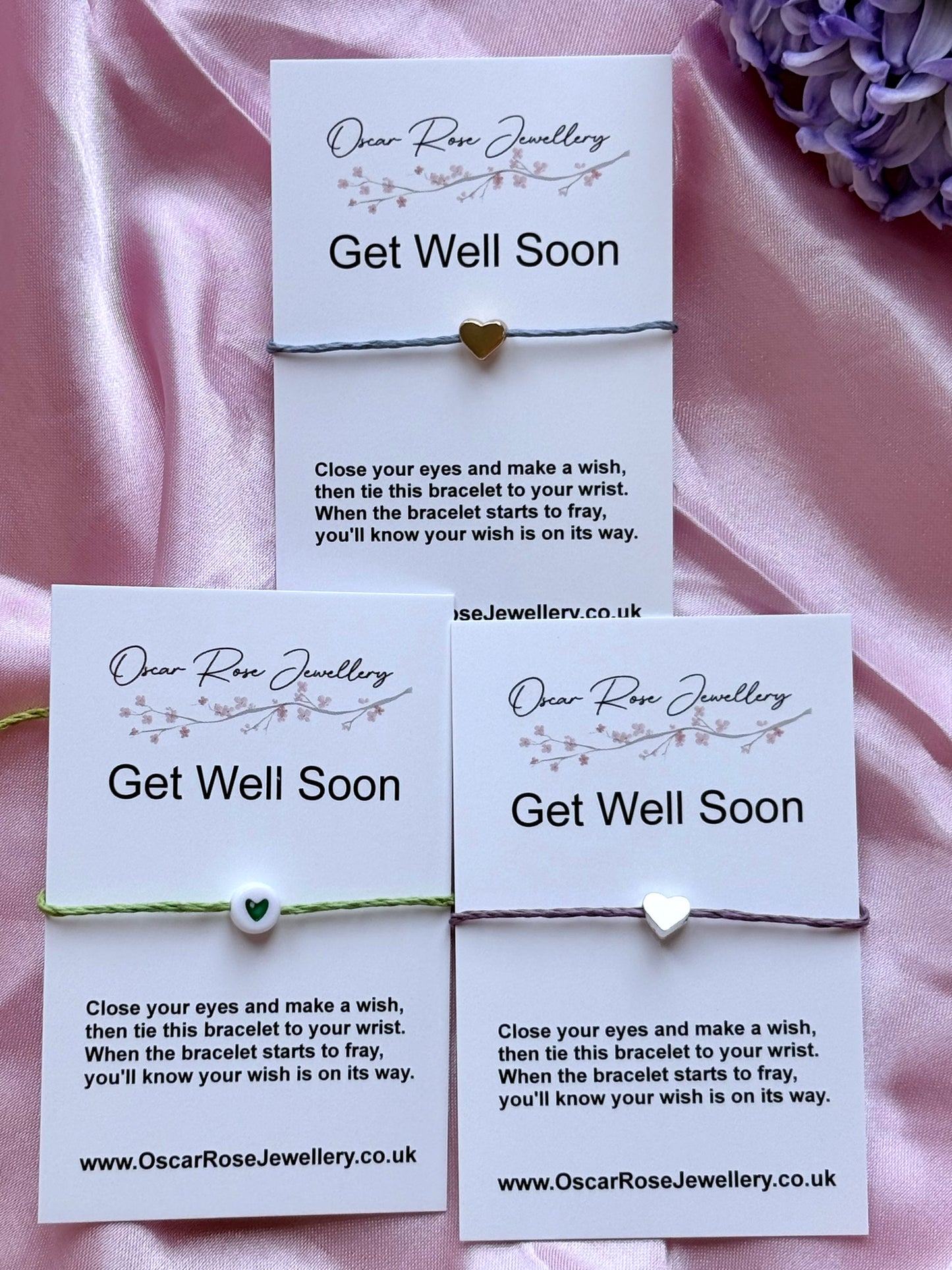 Get Well Soon Wish Bracelet