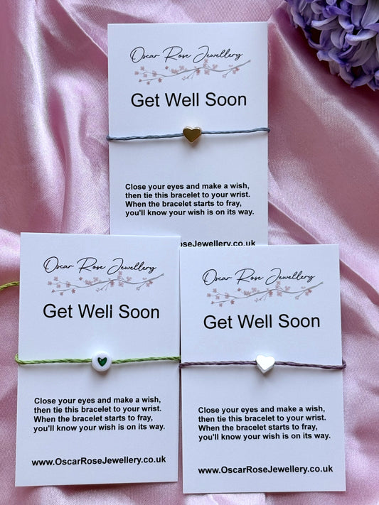 Get Well Soon Wish Bracelet