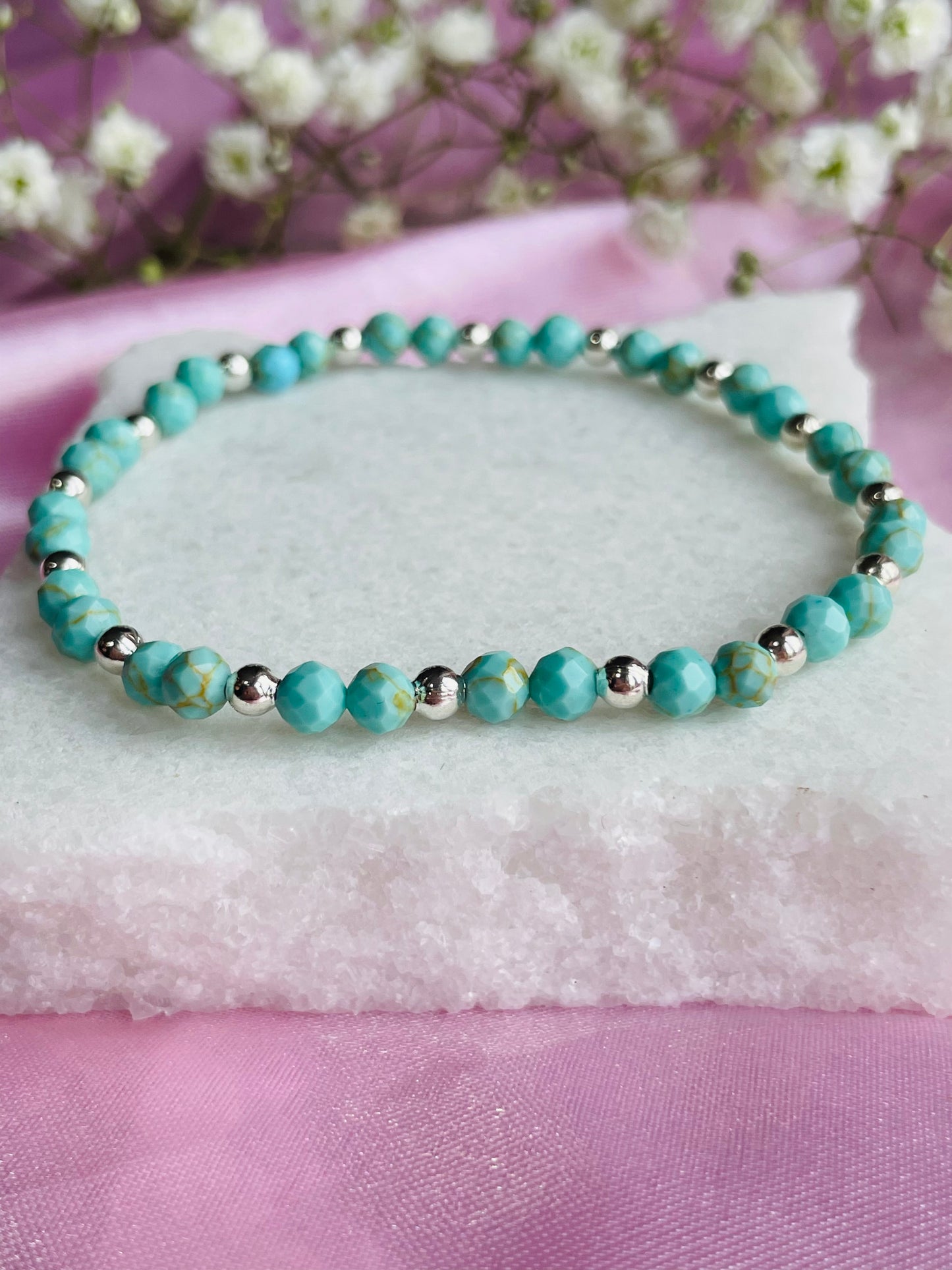Turquoise & Silver Bracelet
