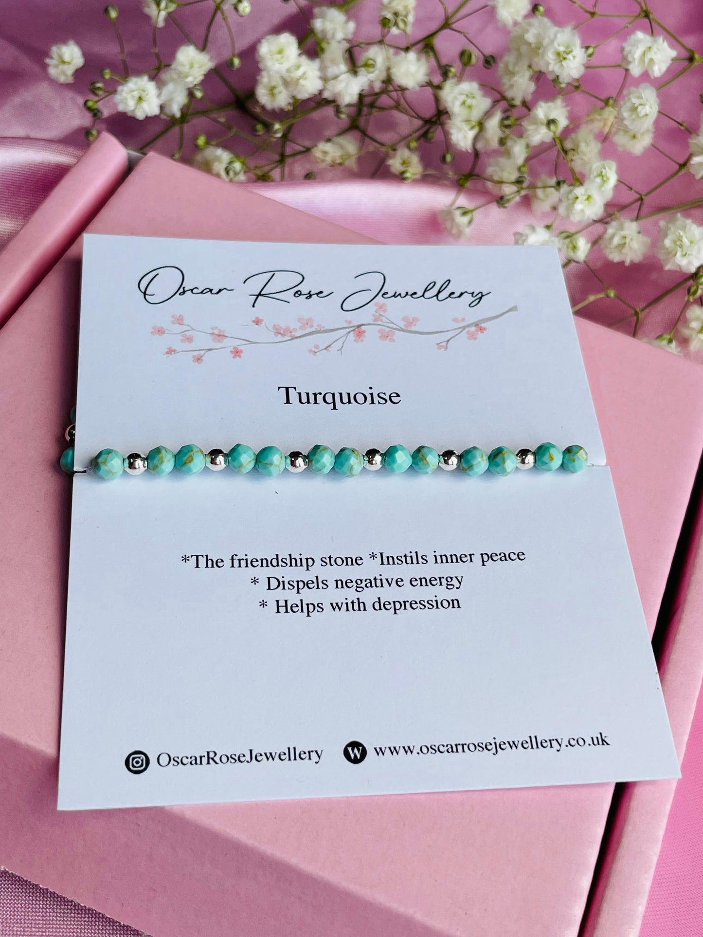 Turquoise & Silver Bracelet