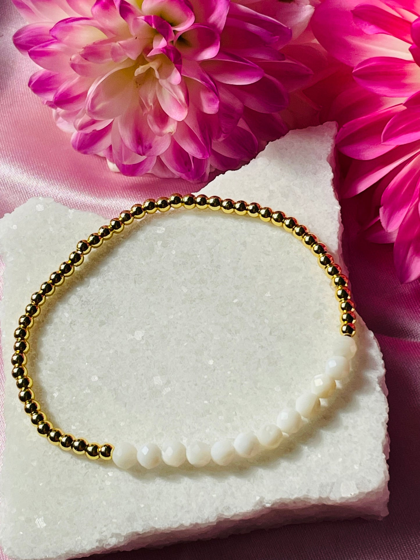 June Birthstone Bracelet - Pearl