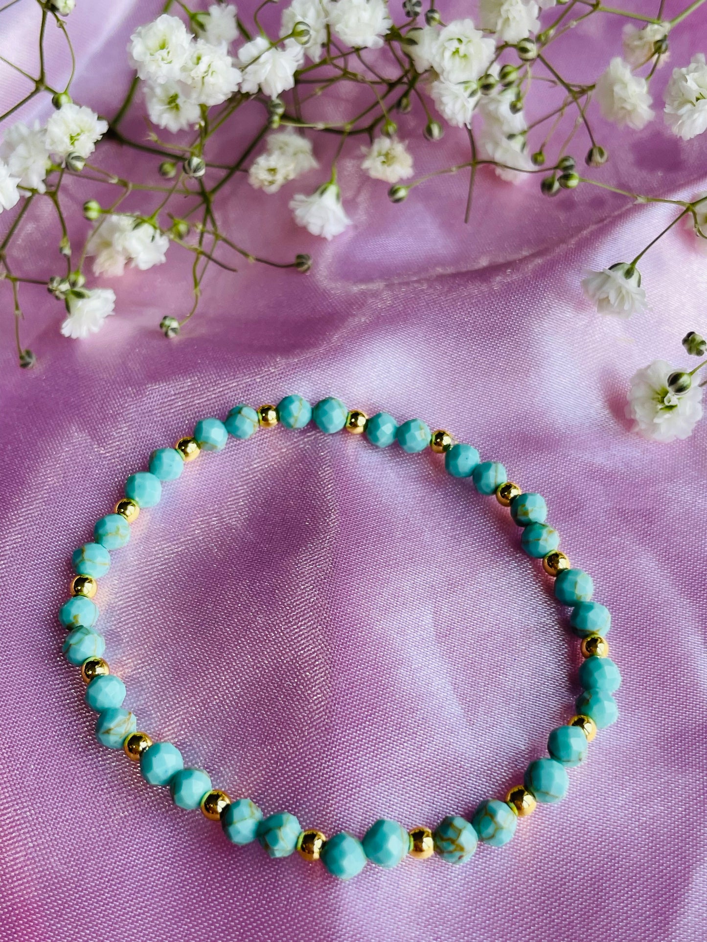 Turquoise & Silver Bracelet
