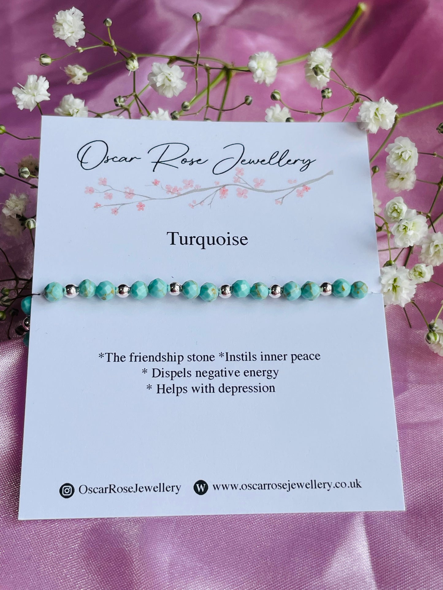 Turquoise & Silver Bracelet