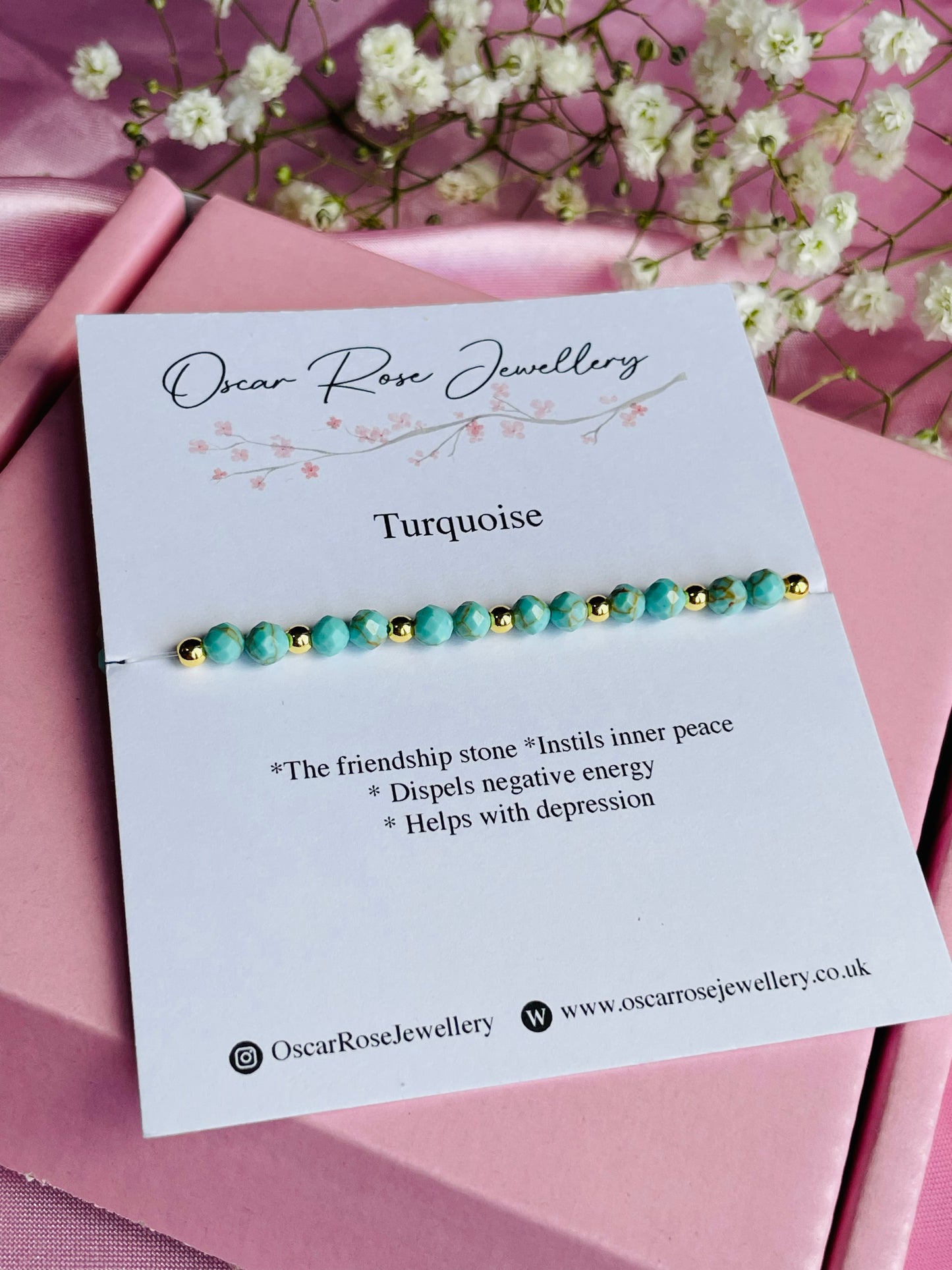 Turquoise & Silver Bracelet