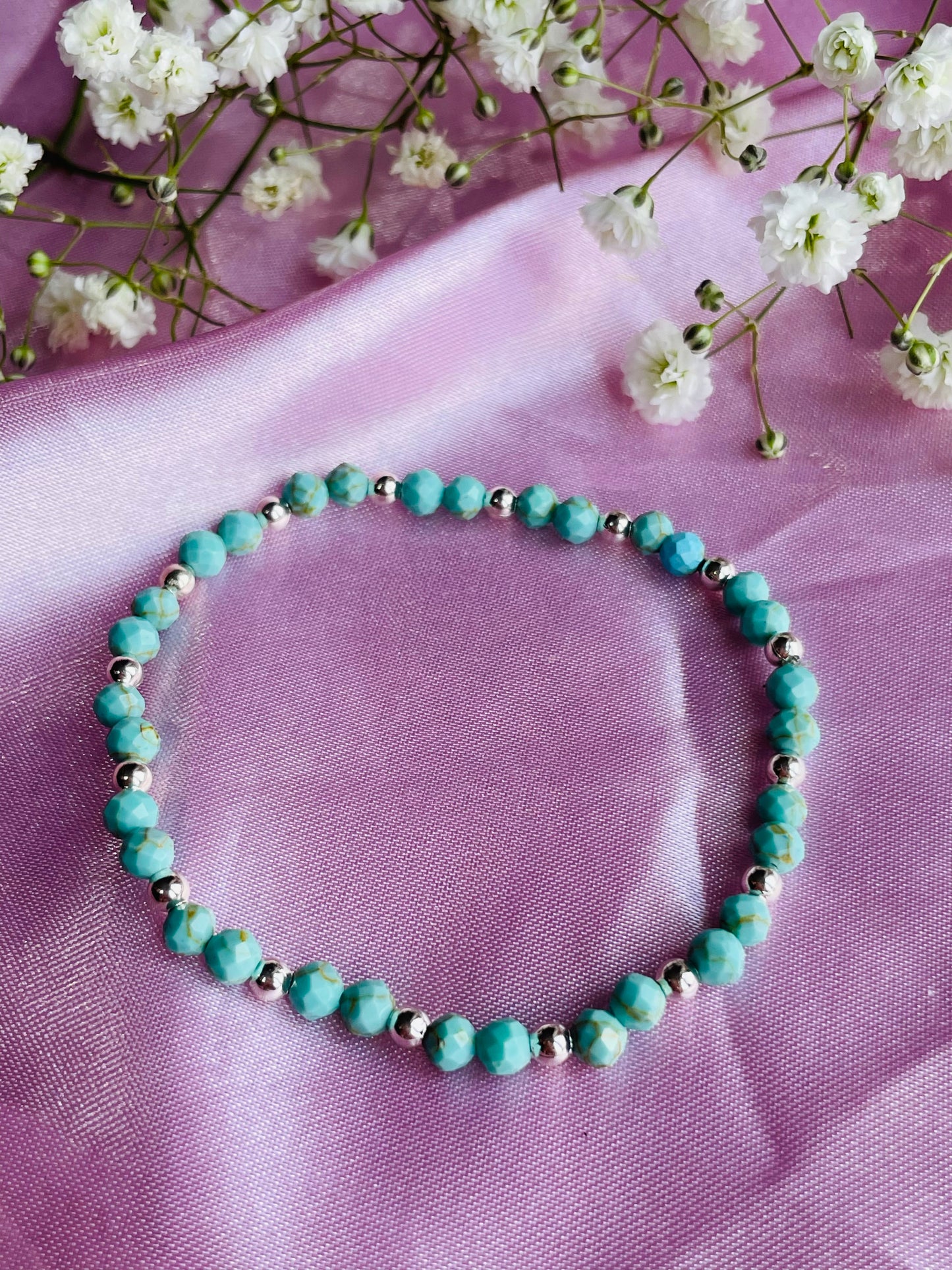 Turquoise & Silver Bracelet