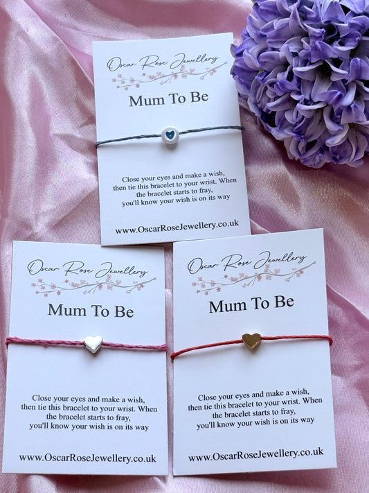 Mum To Be Wish Bracelet