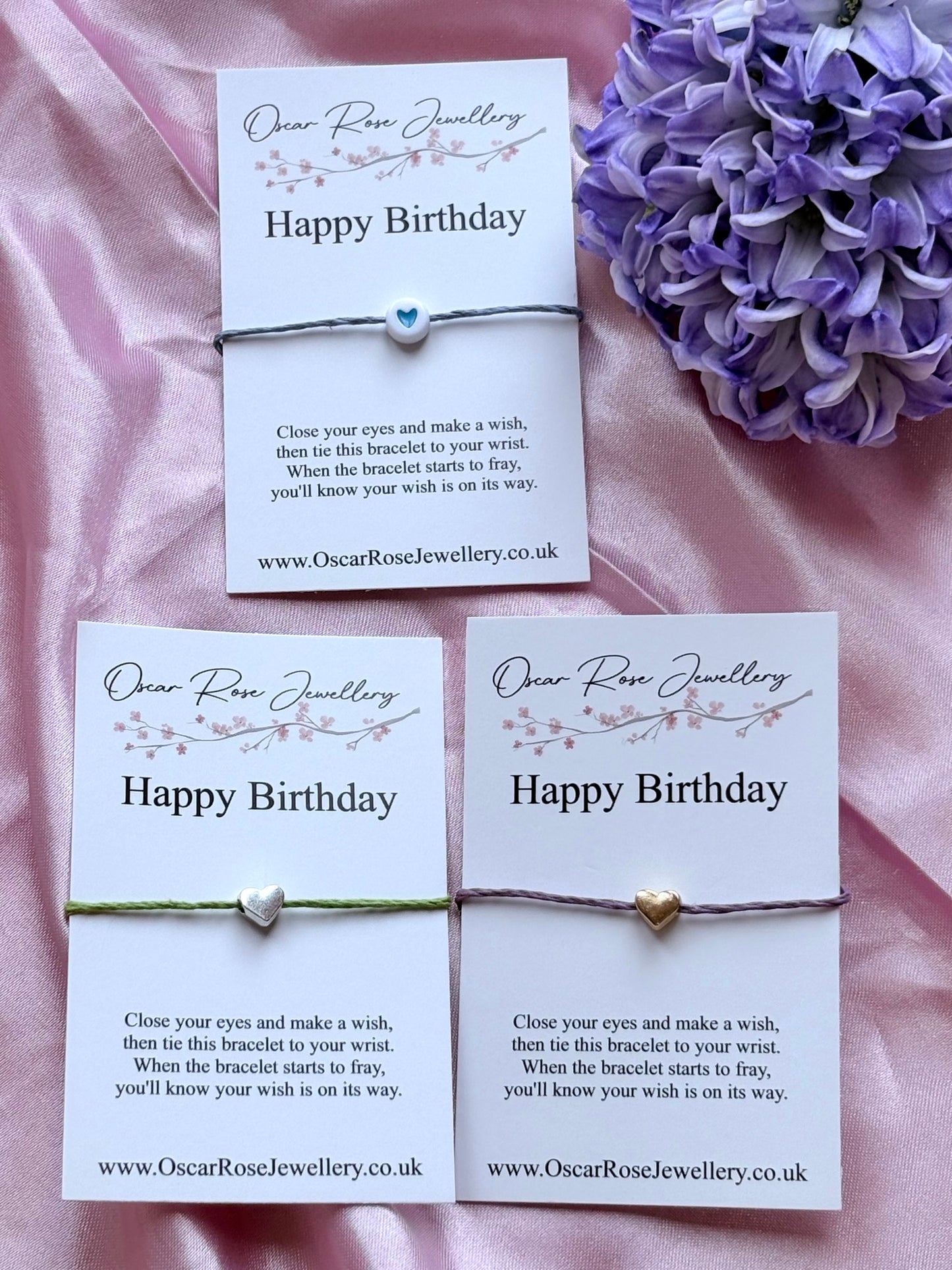 Happy Birthday Wish Bracelet