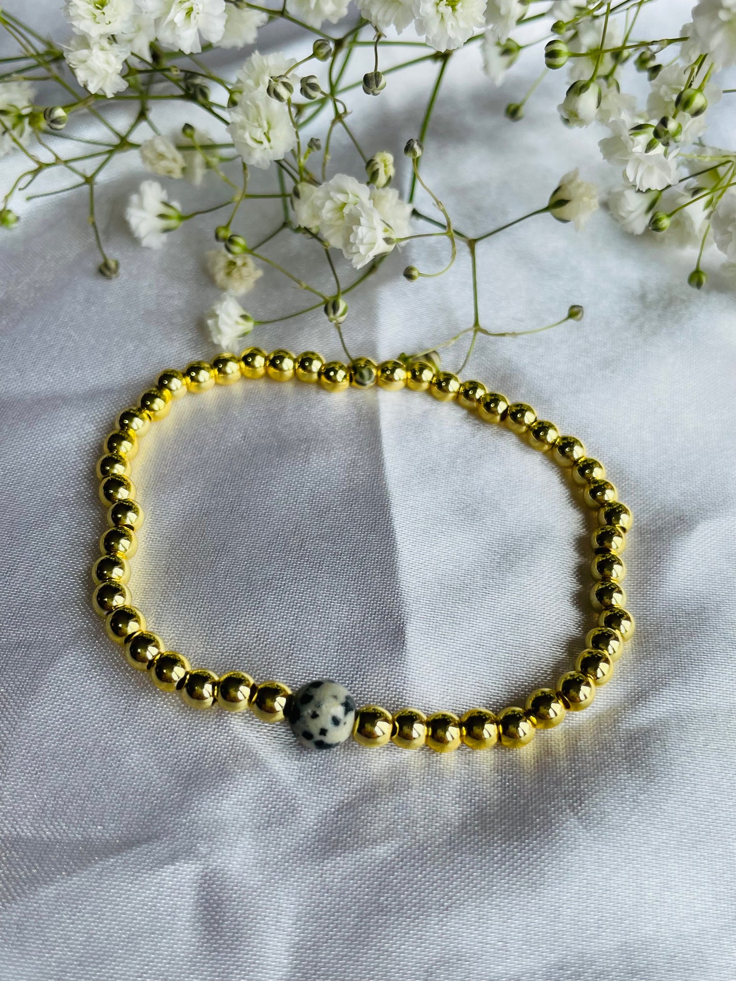 Dalmation Jasper Bracelet