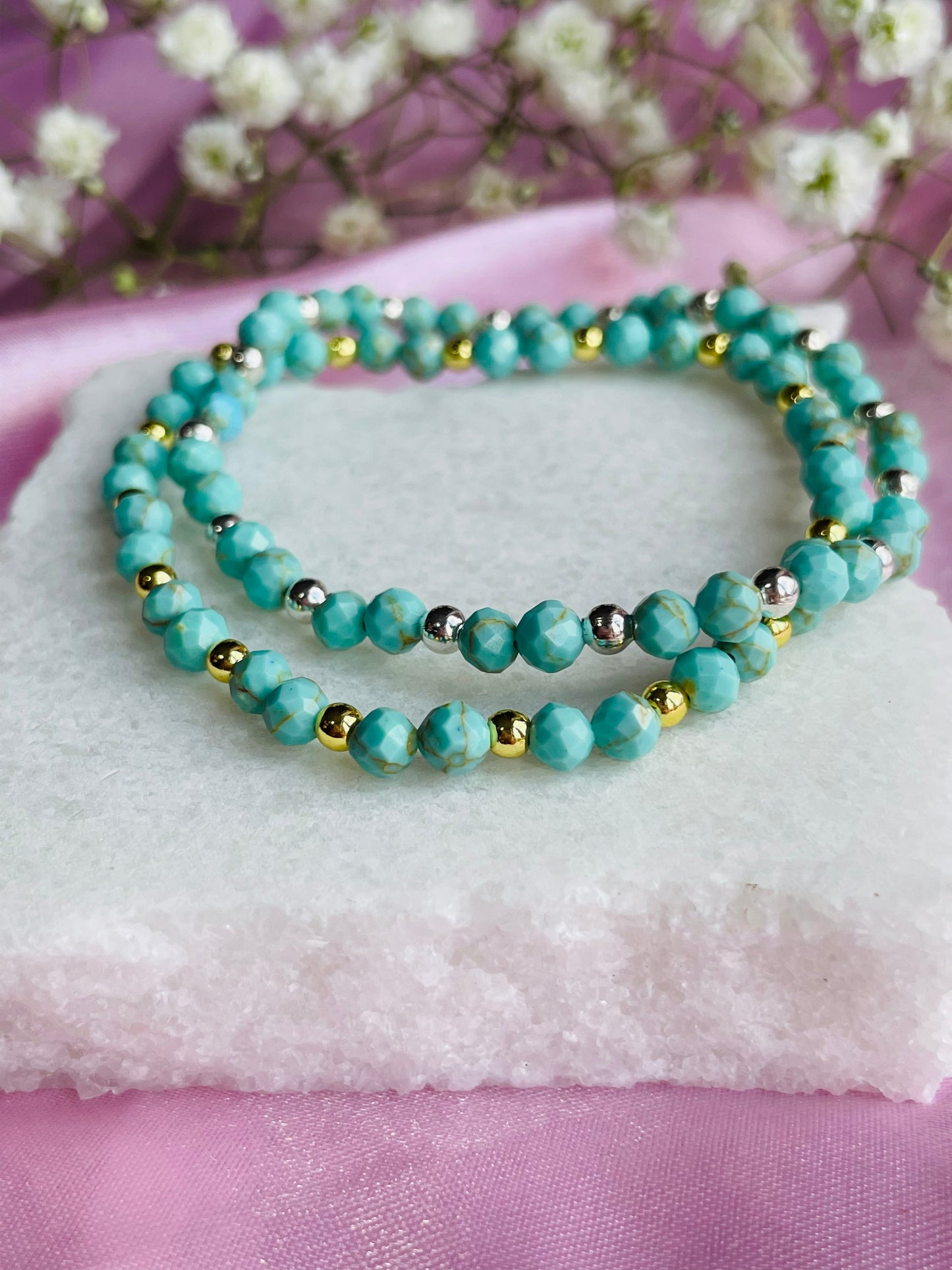Turquoise & Silver Bracelet