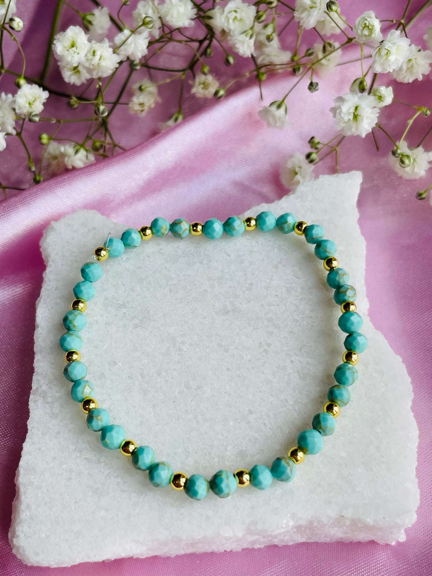 Turquoise & Silver Bracelet