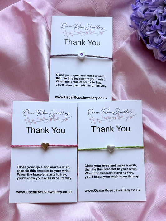 Thank You Wish Bracelet