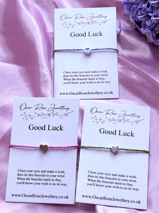 Good Luck Wish Bracelet