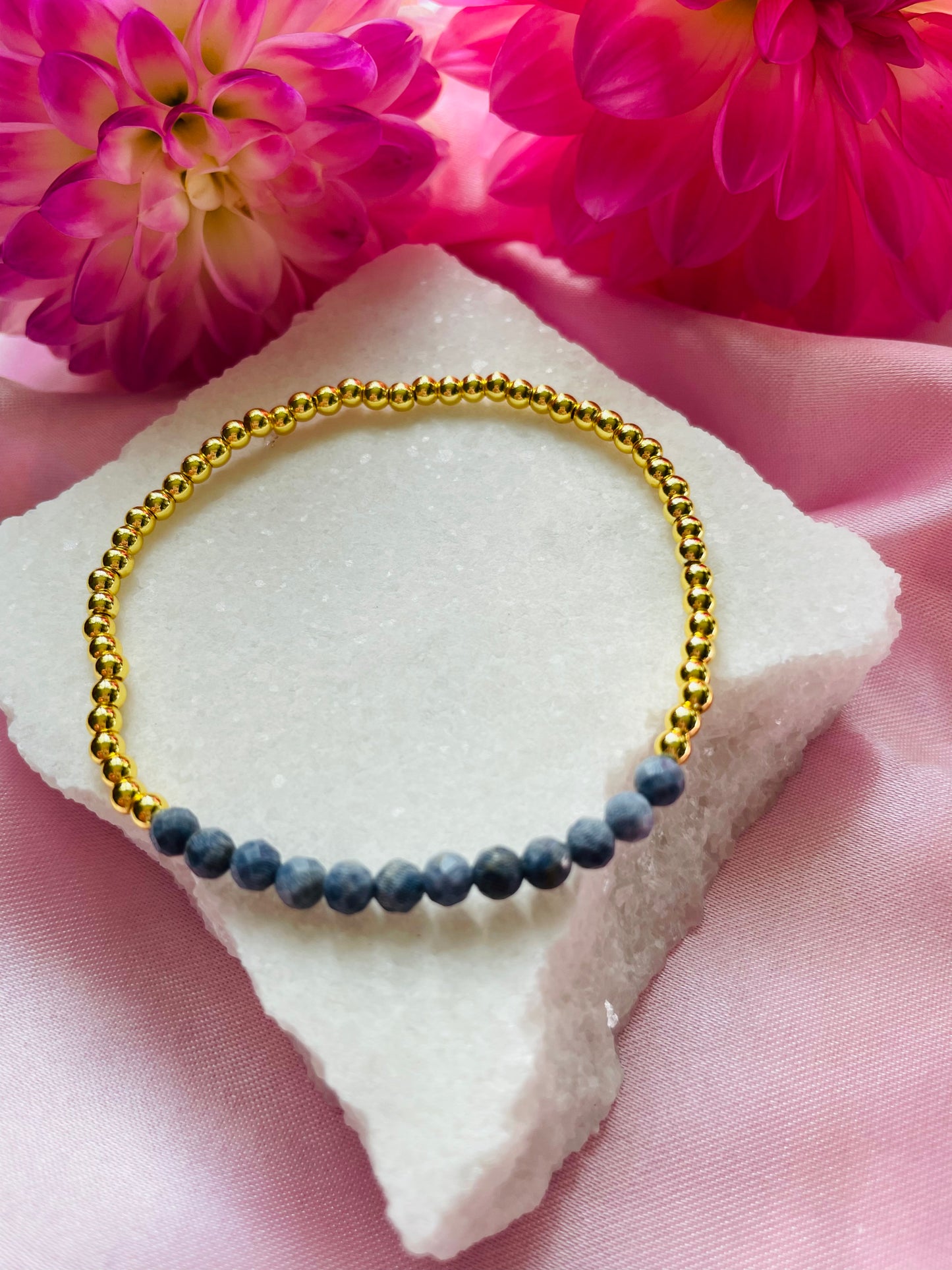 September Birthstone Bracelet - Sapphire