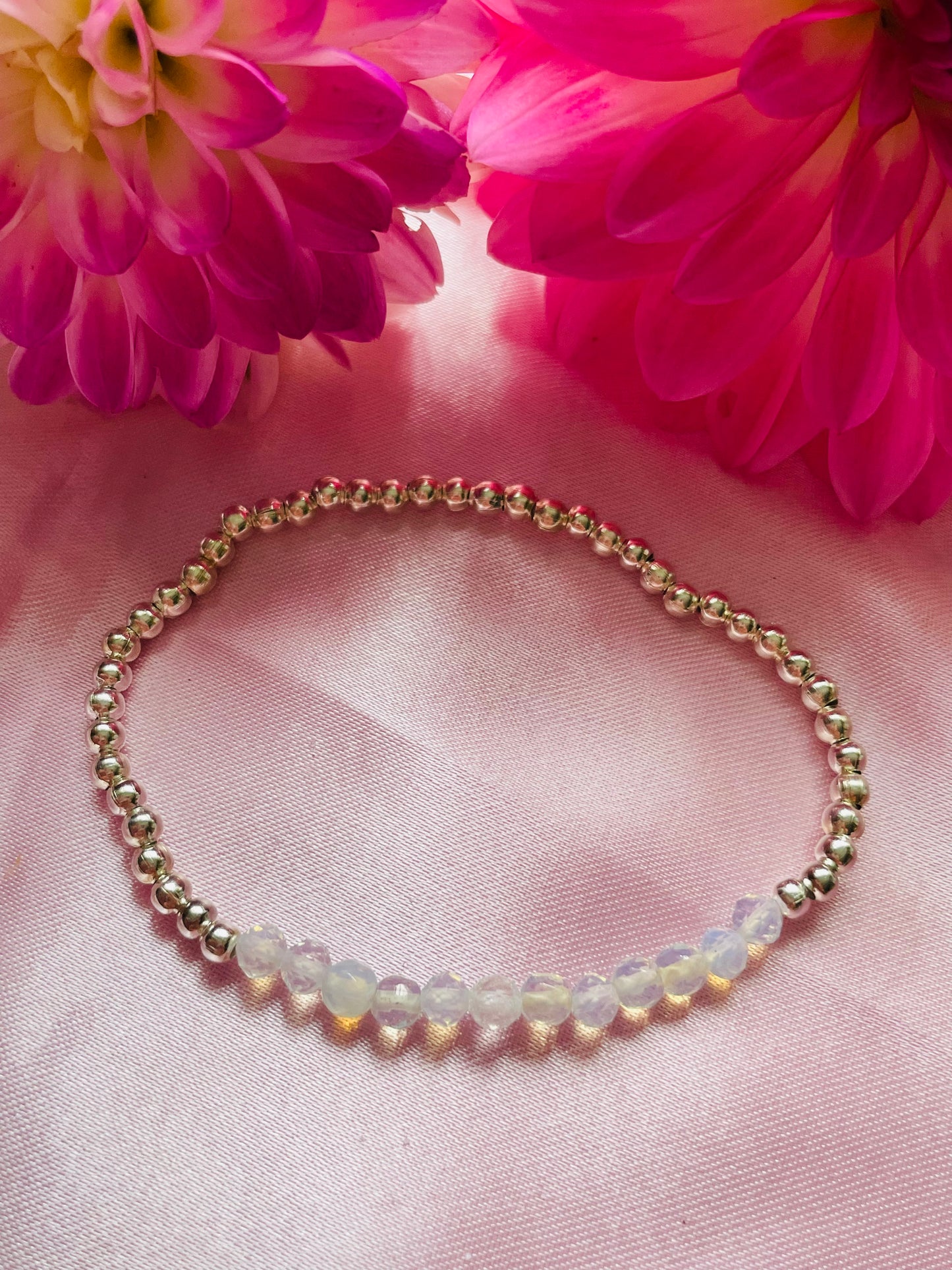 October Birthstone Bracelet - Opal