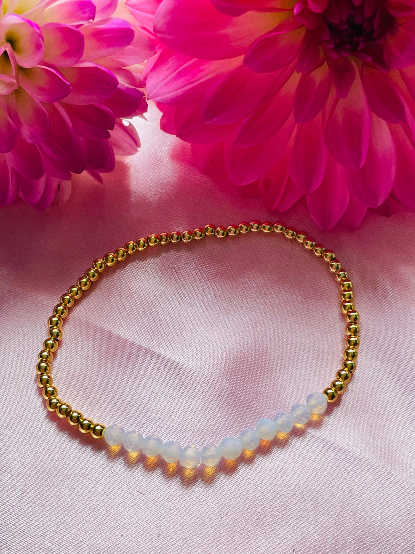 October Birthstone Bracelet - Opal