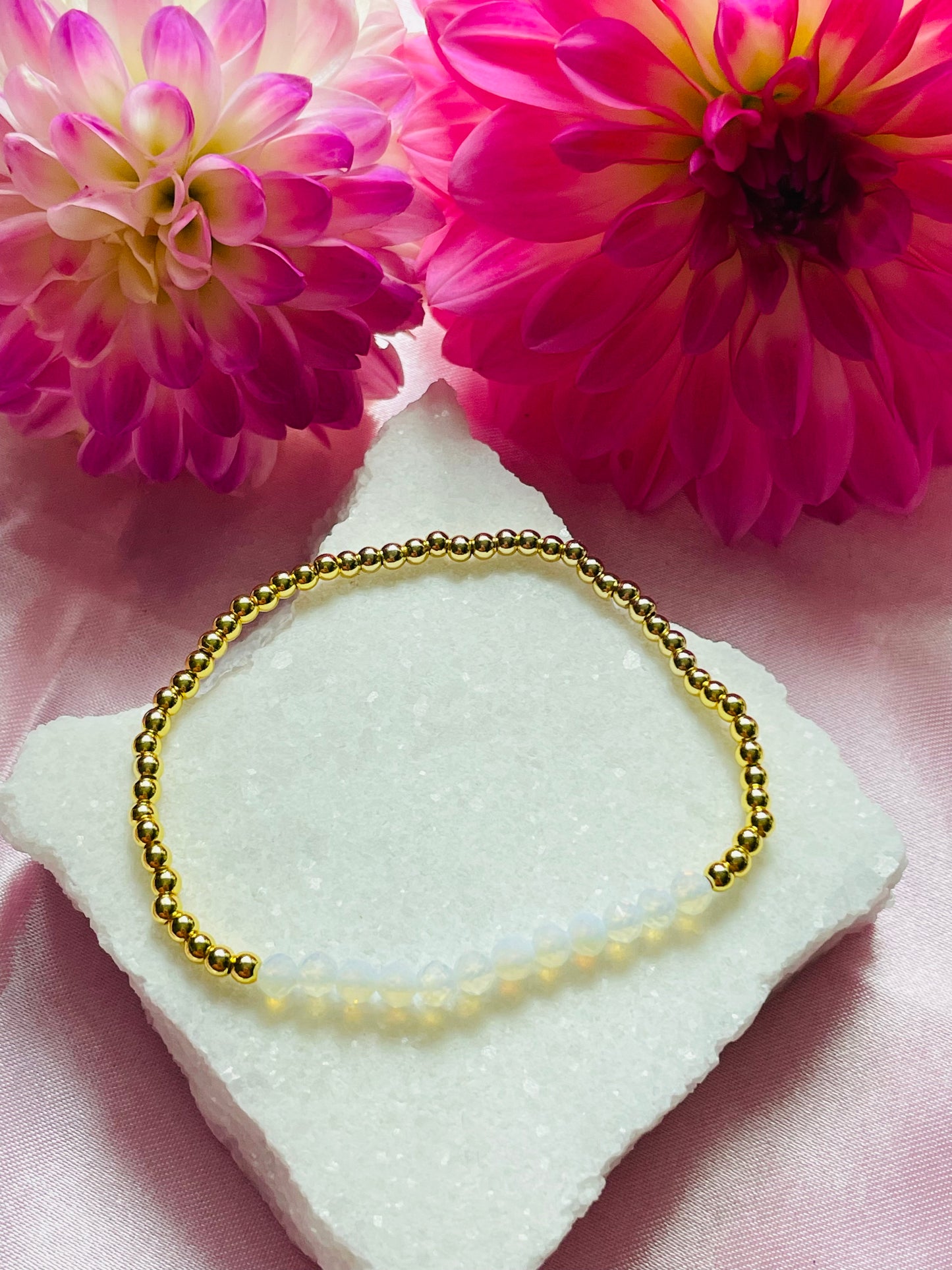 October Birthstone Bracelet - Opal