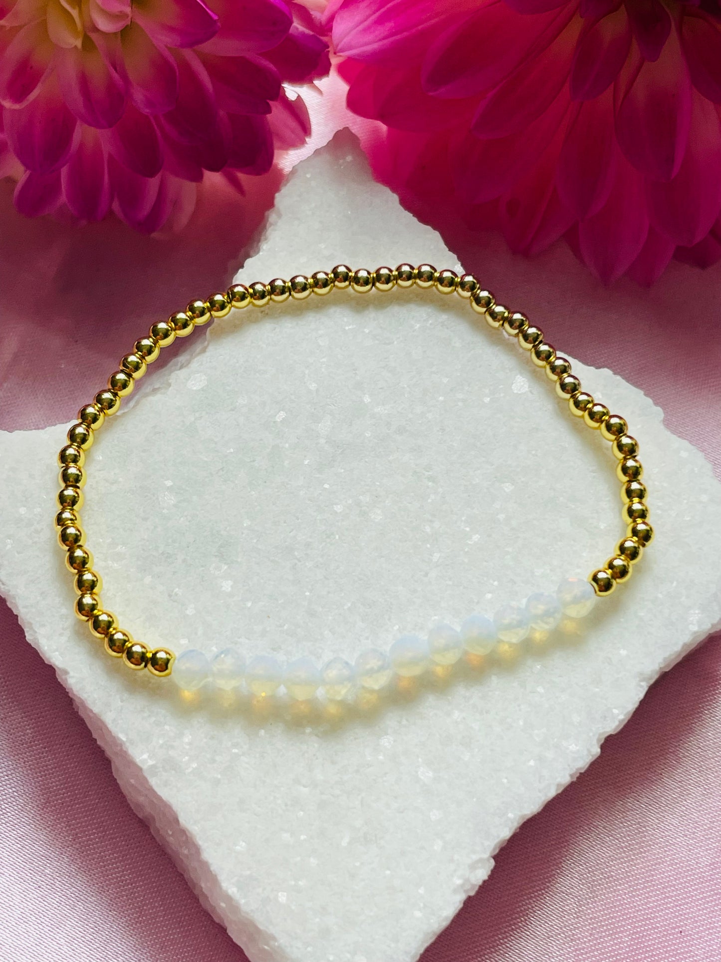 October Birthstone Bracelet - Opal