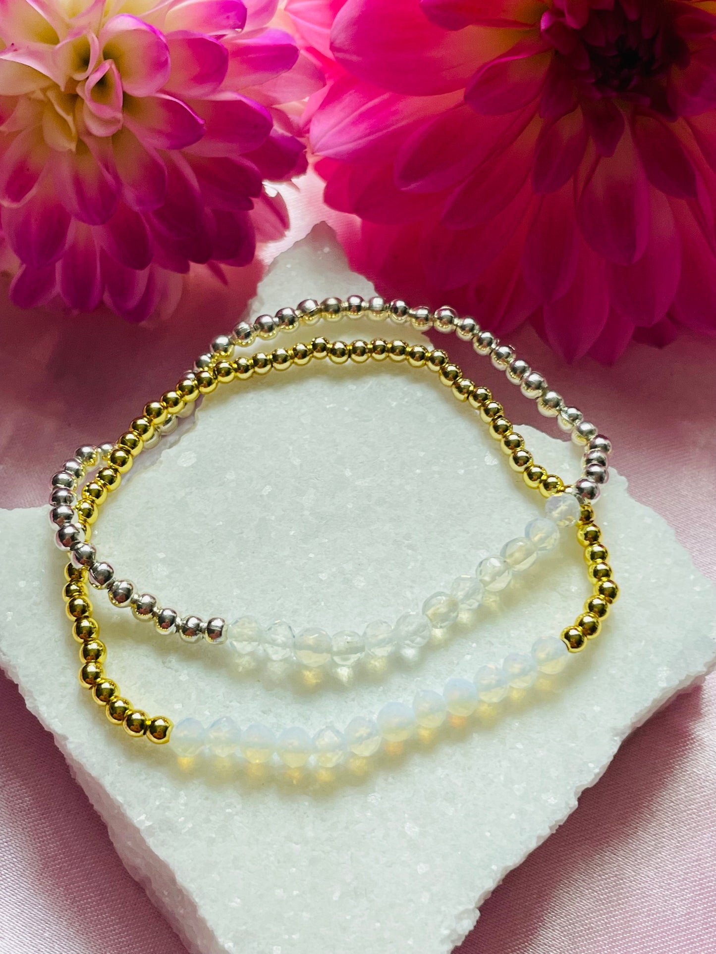 October Birthstone Bracelet - Opal