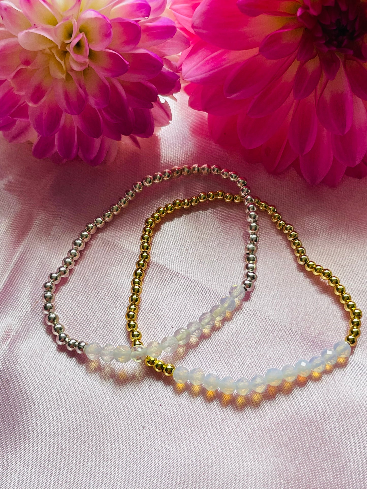 October Birthstone Bracelet - Opal