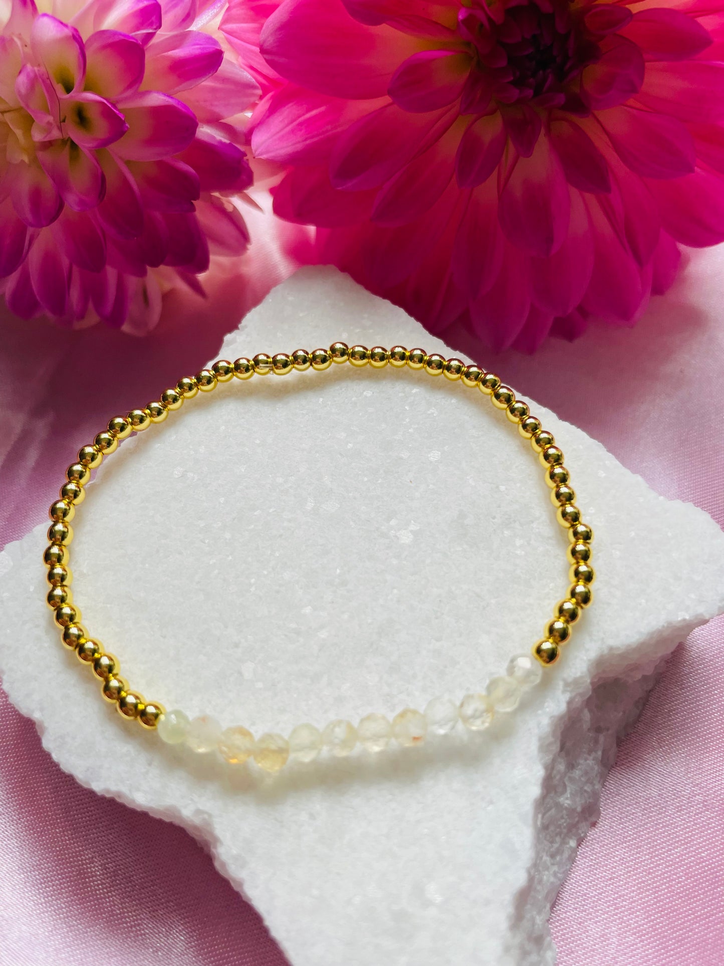 November Birthstone Bracelet - Citrine