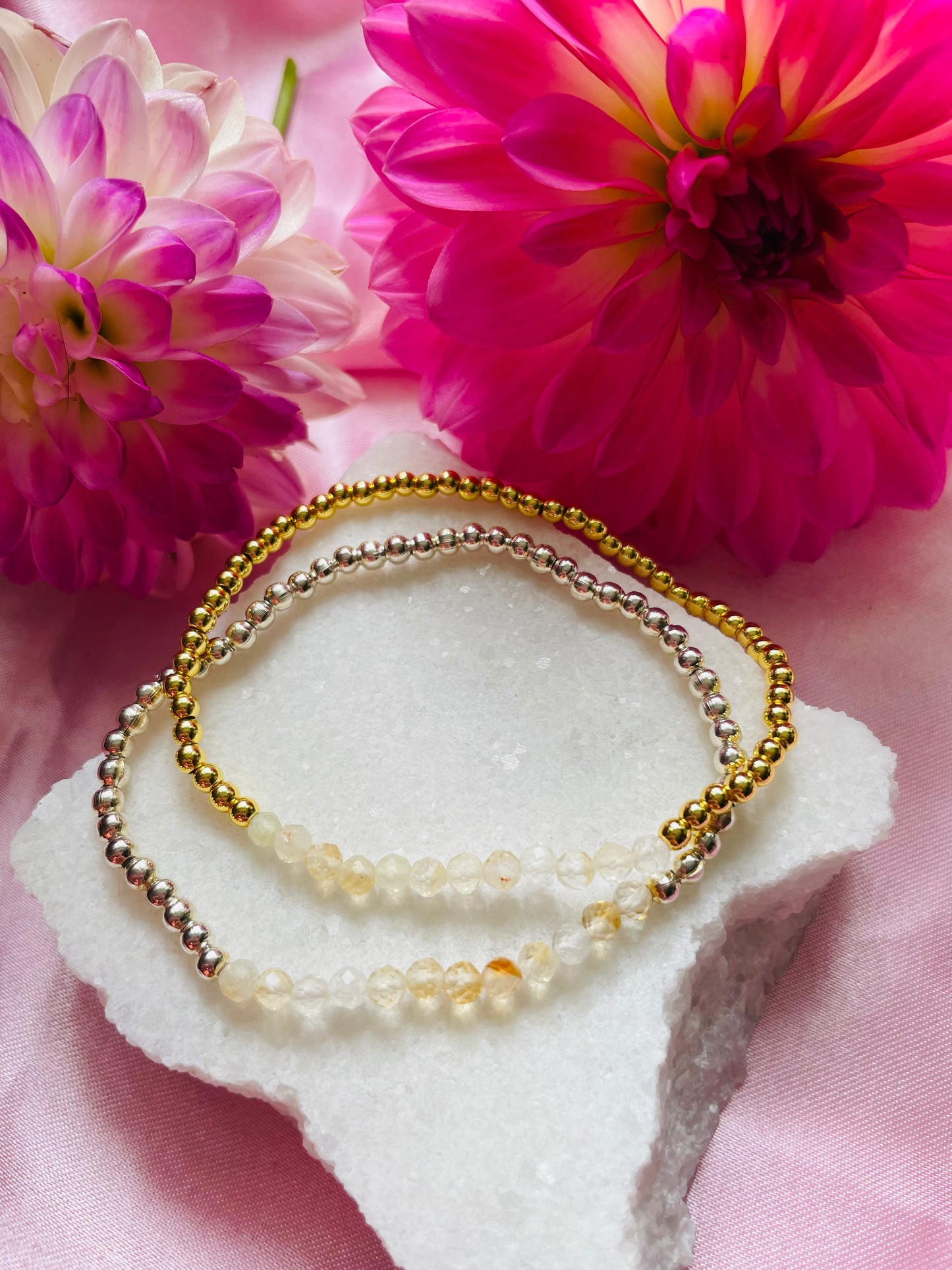 November Birthstone Bracelet - Citrine