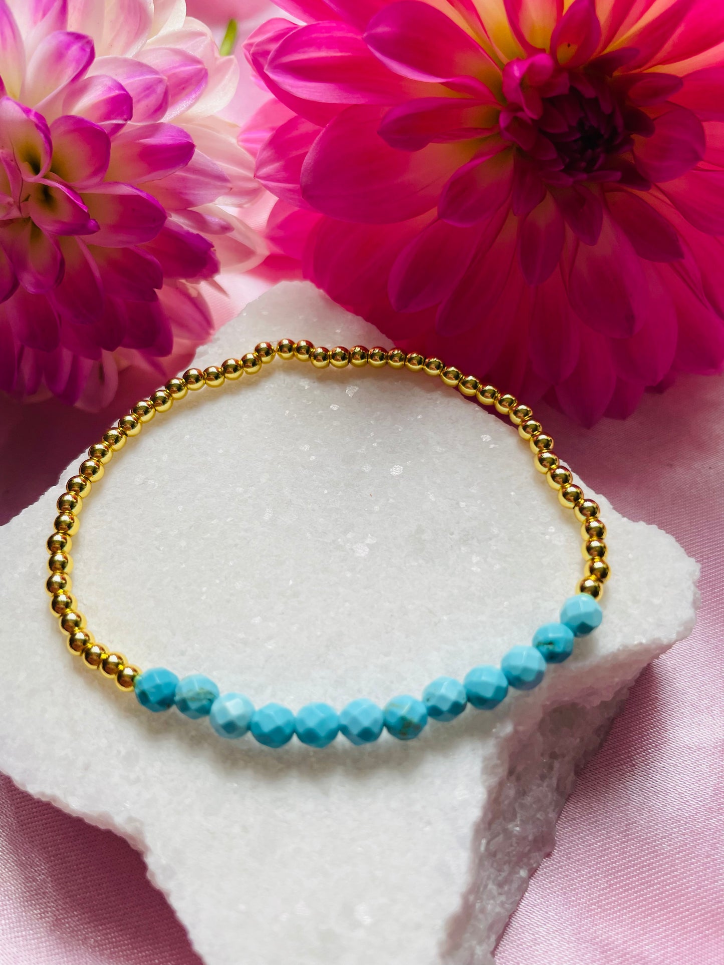 December Birthstone Bracelet - Turquoise