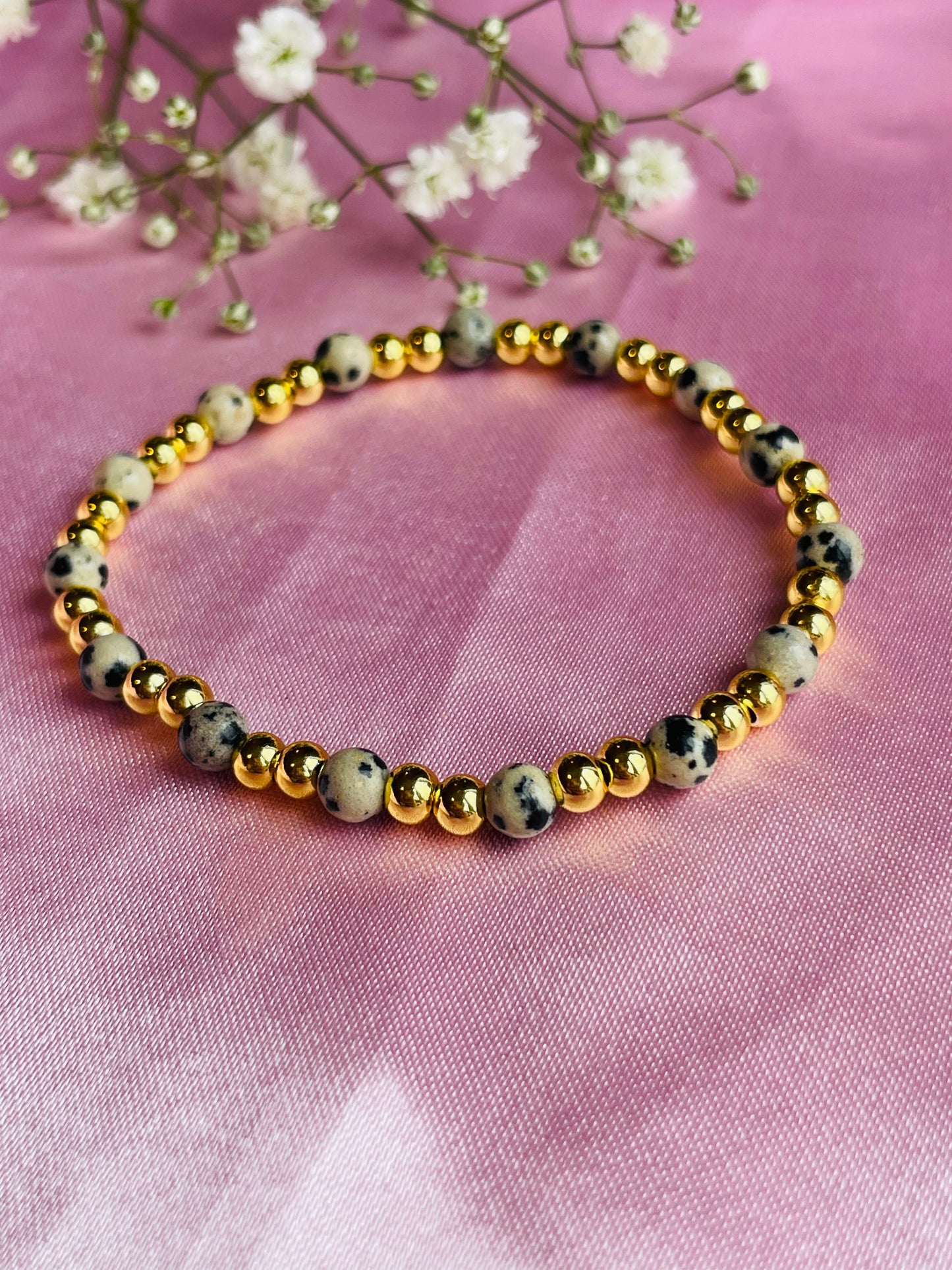 Dalmation Jasper Bracelet