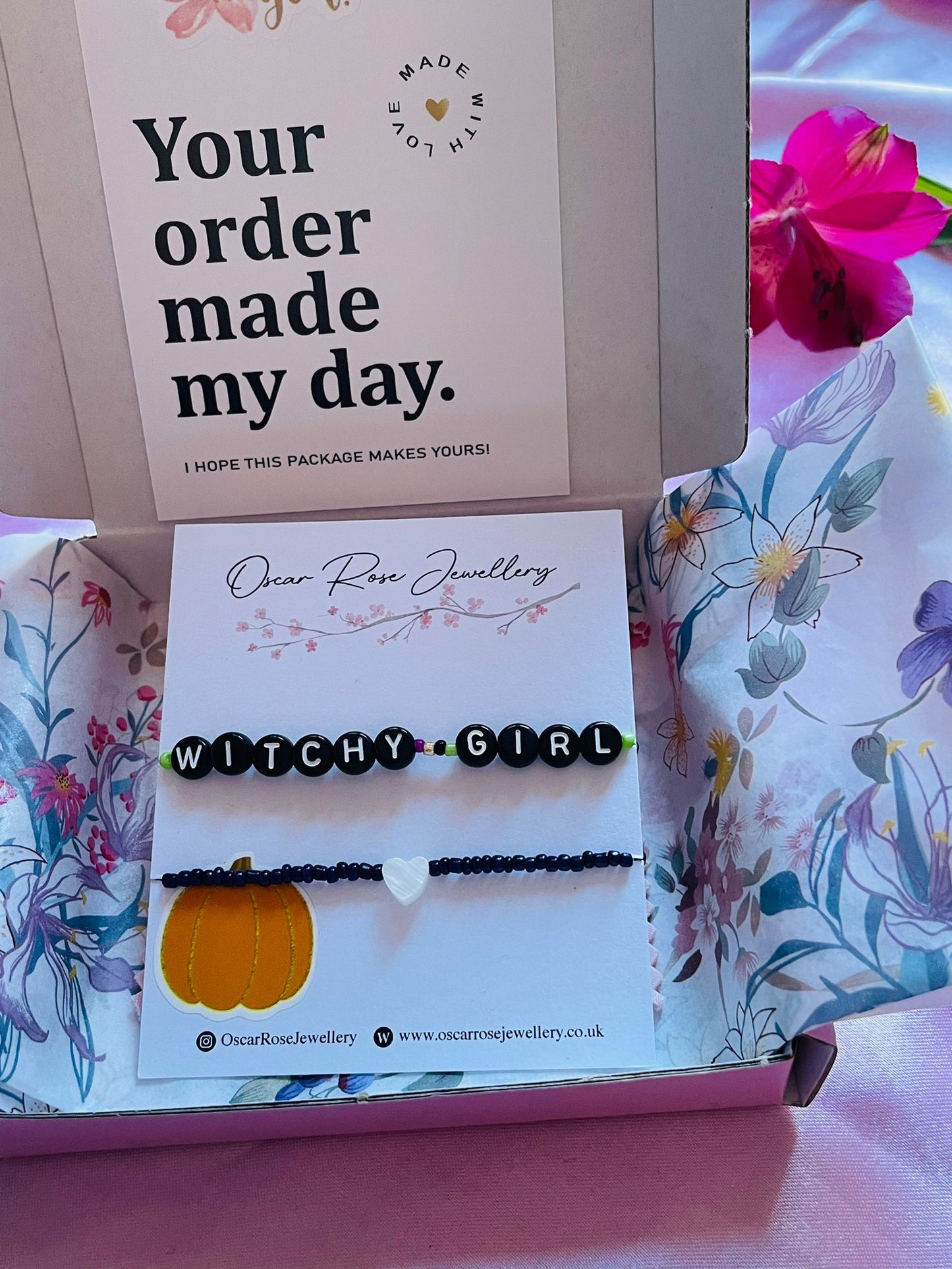 Autumn Seed Bead Bracelets