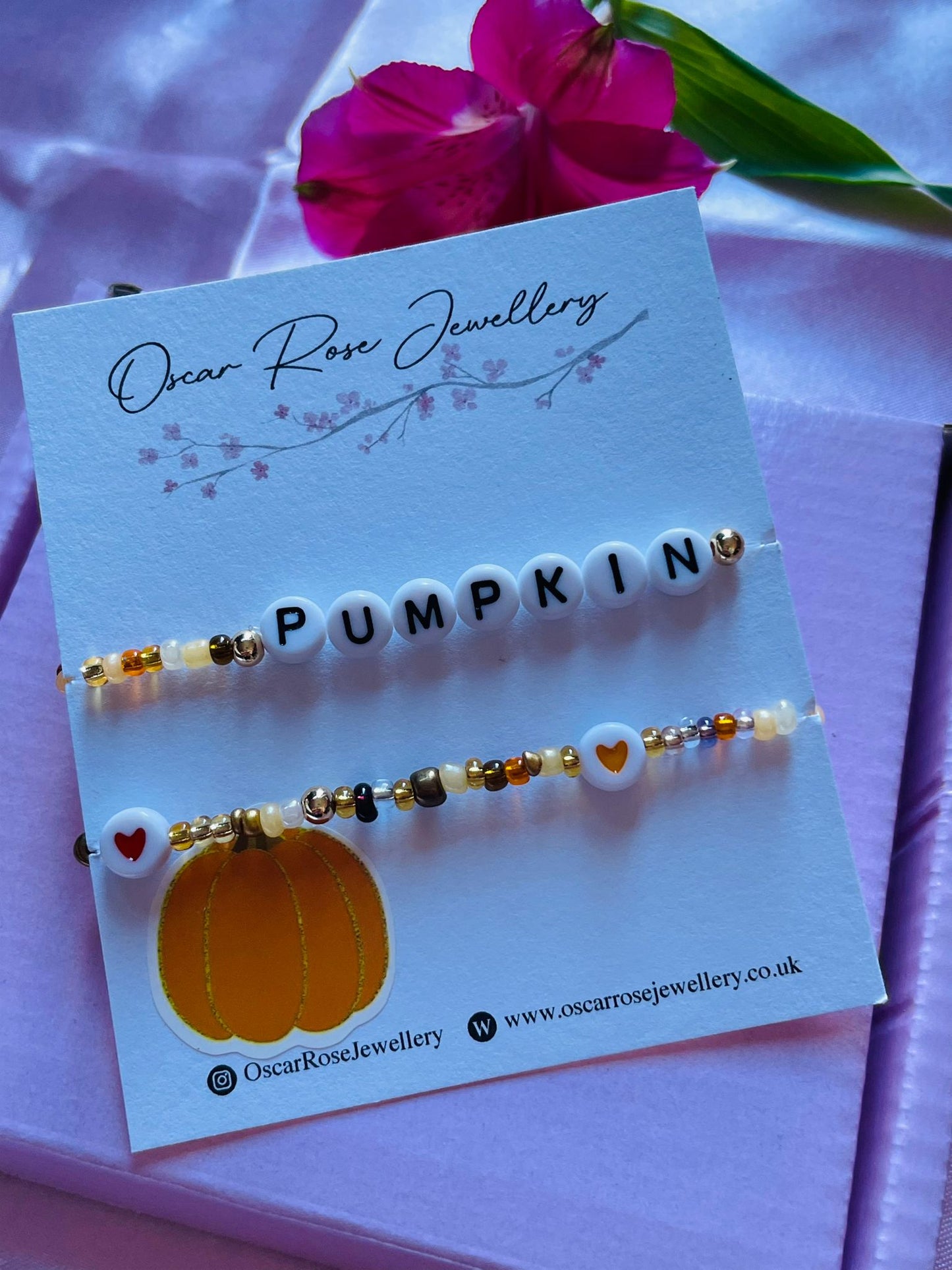 Autumn Seed Bead Bracelets