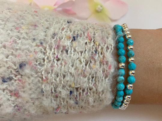 Turquoise & Silver Bracelet