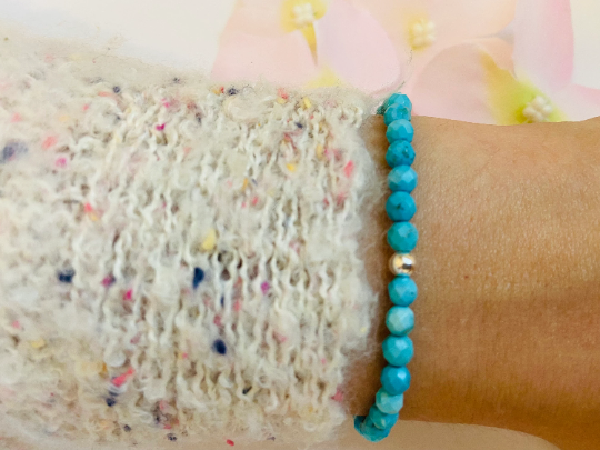 Turquoise & Silver Bracelet