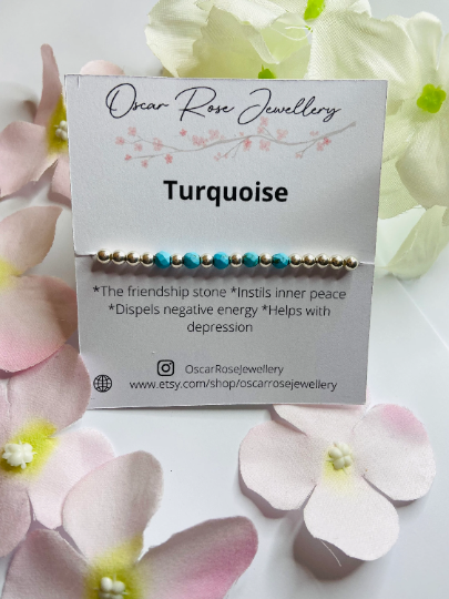 Turquoise & Silver Bracelet